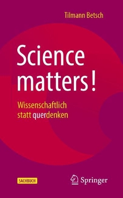 Book cover for Science matters!