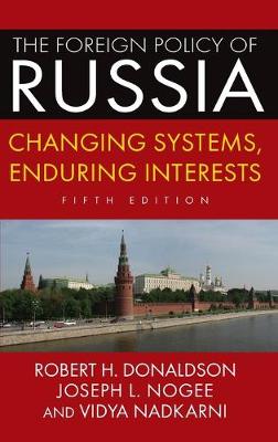 Book cover for The Foreign Policy of Russia