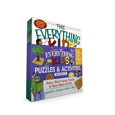 Book cover for The Everything Kids' Puzzles & Activities Bundle