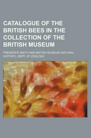 Cover of Catalogue of the British Bees in the Collection of the British Museum