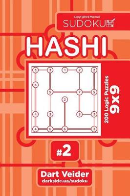 Cover of Sudoku Hashi - 200 Logic Puzzles 9x9 (Volume 2)