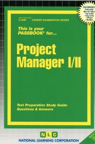 Cover of Project Manager I/II