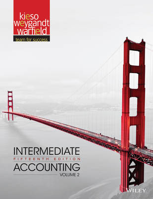 Book cover for Intermediate Accounting 15E Volume 2