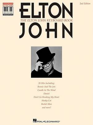 Book cover for The Elton John Keyboard Book