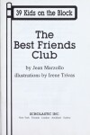 Book cover for The Best Friends Club
