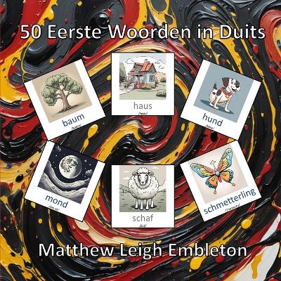 Book cover for 50 Eerste Woorden in Duits