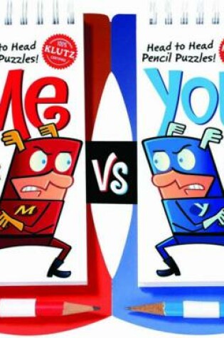 Cover of Head to Head Pencil Puzzles! Me vs You (Klutz)