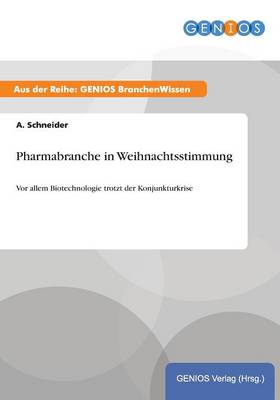 Book cover for Pharmabranche in Weihnachtsstimmung