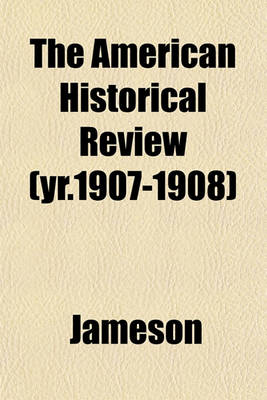 Book cover for The American Historical Review Volume 11-20