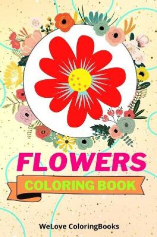 Cover of Flowers Coloring Book