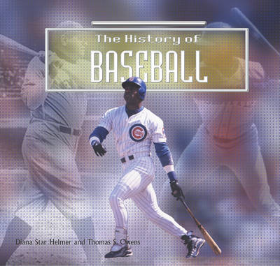 Book cover for The History of Baseball
