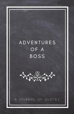 Book cover for Adventures of A Boss