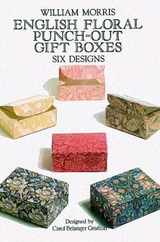 Cover of English Floral Punch-out Gift Boxes