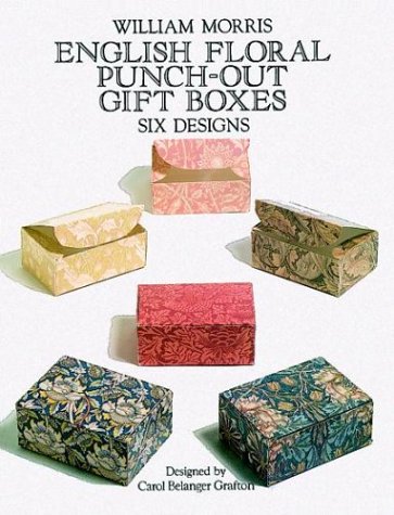 Book cover for English Floral Punch-out Gift Boxes