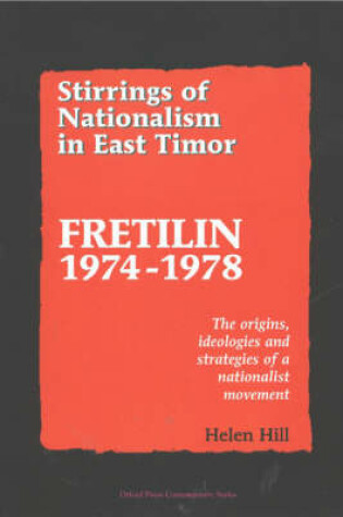 Cover of Stirrings of Nationalism in East Timor