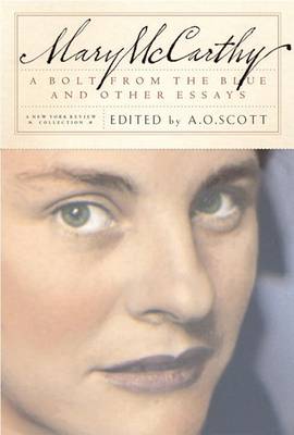 Book cover for A Bolt from the Blue and Other Essays