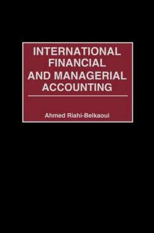 Cover of International Financial and Managerial Accounting