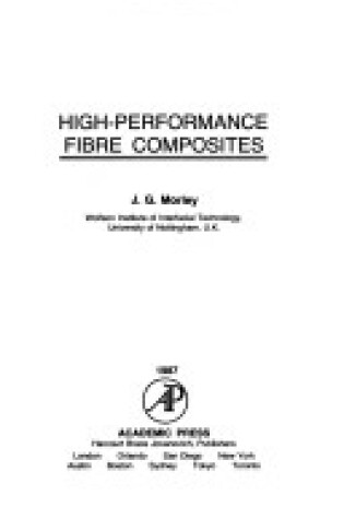 Cover of High Performance Fibre Composites