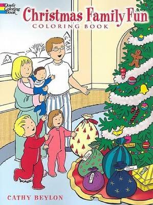 Book cover for Christmas Family Fun Coloring Book