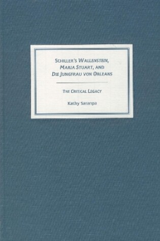 Cover of Schiller's "Wallenstein," "Maria Stuart," and "Die Jungfrau von Orleans"