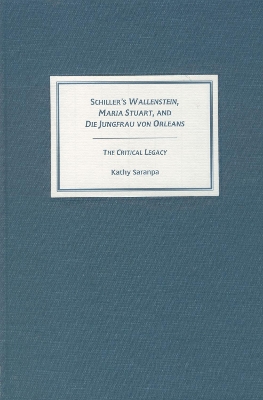 Book cover for Schiller's "Wallenstein," "Maria Stuart," and "Die Jungfrau von Orleans"