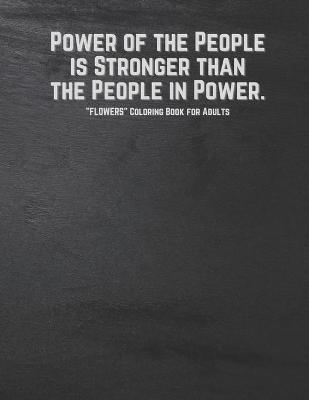 Book cover for Power of the People is Stronger than the People in Power