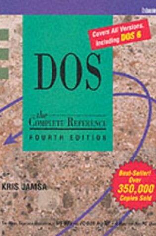 Cover of DOS: The Complete Reference