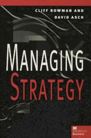 Cover of Managing Strategy