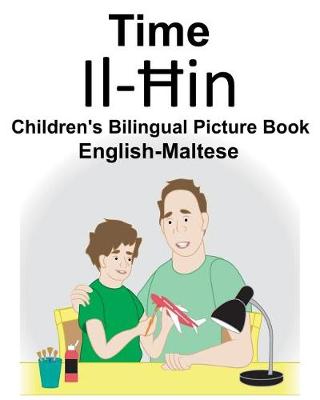 Book cover for English-Maltese Time Children's Bilingual Picture Book