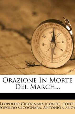 Cover of Orazione in Morte del March...