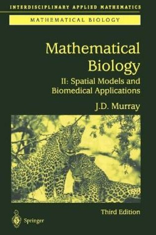 Cover of Mathematical Biology II