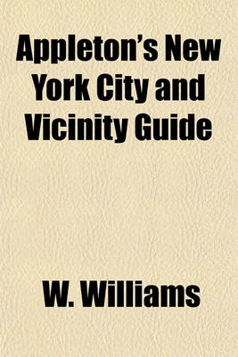 Book cover for Appleton's New York City and Vicinity Guide