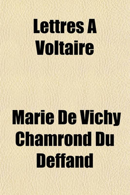 Book cover for Lettres a Voltaire