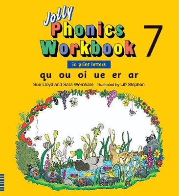 Book cover for Jolly Phonics Workbook 7