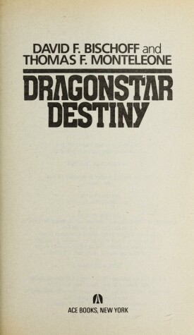 Book cover for Dragonstar Destiny