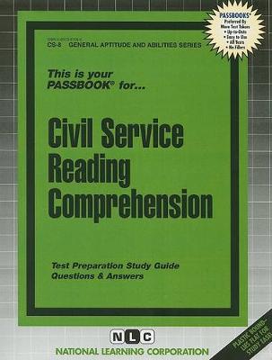 Book cover for CIVIL SERVICE READING COMPREHENSION