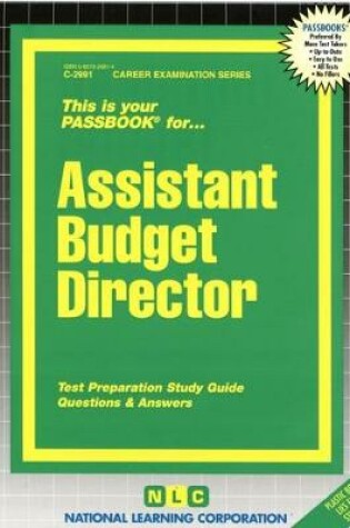 Cover of Assistant Budget Director