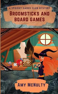 Book cover for Broomsticks and Board Games