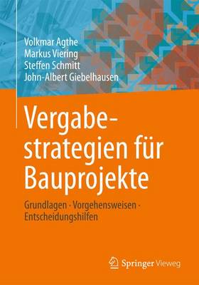 Book cover for Vergabestrategien Fur Bauprojekte