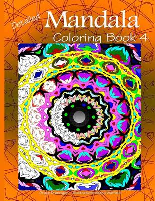 Cover of Detailed Mandala Coloring Book 4