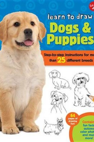 Cover of Learn to Draw Dogs & Puppies