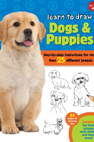 Cover of Learn to Draw Dogs & Puppies