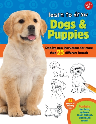 Cover of Learn to Draw Dogs & Puppies