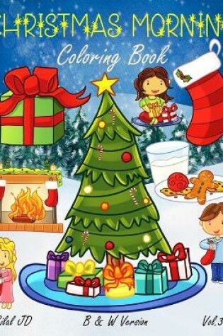 Cover of Christmas Morning Coloring Book