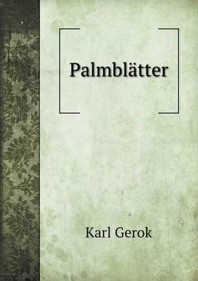 Book cover for Palmblätter