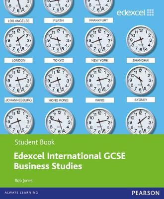 Cover of Edexcel International GCSE Business Studies Student Book with ActiveBook CD