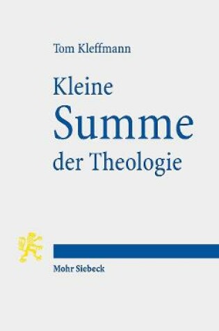 Cover of Kleine Summe der Theologie