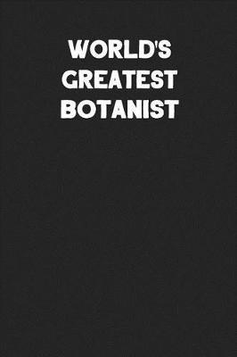 Book cover for World's Greatest Botanist