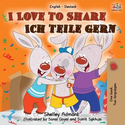 Book cover for I Love to Share Ich teile gern