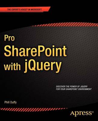 Cover of Pro SharePoint with jQuery